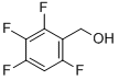 structure of CAS# 53001-70-0, 2,3,4,6-Tetrafluorobenzyl Alcohol;2,3,4,6-Tetrafluorobenzyl Alcohol