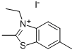 CAS#: 5304-18-7， 2,6-Dimethyl-3-Ethylbenzothiazolium Iodide