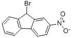 structure of CAS# 53172-79-5, 9-Bromo-2-Nitrofluorene;Nsc12355;Fluorene, 9-Bromo-2-Nitro-