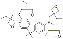 CAS#: 53184-75-1， Isopropylidenedi-p-Phenylenebis[Bis[(3-Ethyl-3-Oxetanyl)Methyl]Phosphine]