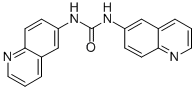 结构式 CAS# 532-05-8, 1,3-二-6-喹啉基脲