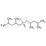 CAS#: 5324-36-7， O,O-Bis(4-Methyl-2-Pentanyl) Hydrogen Phosphorodithioate