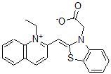 CAS#: 53288-83-8， 2-[[3-(Carboxylatomethyl)Benzothiazol-2(3H)-Ylidene]Methyl]-1-Ethylquinolinium