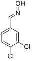 structure of CAS# 5331-92-0, 3,4-Dichlorobenzaldehyde Oxime;(Ne)-N-[(3,4-Dichlorophenyl)Methylidene]Hydroxylamine;3,4-Dichlorobenzaldehyde Oxime;3,4-Dichlorobenzaldoxime