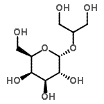 CAS#: 534-68-9， 1,3-Dihydroxy-2-Propanyl alpha-D-Galactopyranoside