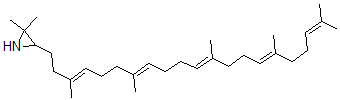 CAS#: 53402-48-5， (all-E)-2,2-Dimethyl-3-(3,7,12,16,20-pentamethyl-3,7,11,15,19-heneicosapentaenyl)-Aziridine
