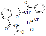 CAS#: 53479-23-5， Dichlorobis(1-Phenyl-1,3-Butanedionato)Titanium (IV)
