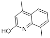 structure of CAS# 5349-78-0, 4,8-Dimethyl-2-Quinolinol;4,8-Dimethylcarbostyril;Nsc3835;Ae-641/01183035