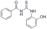 结构式 CAS# 53514-41-3, 1-苯甲酰基-3-(2-羟基苯基)硫脲