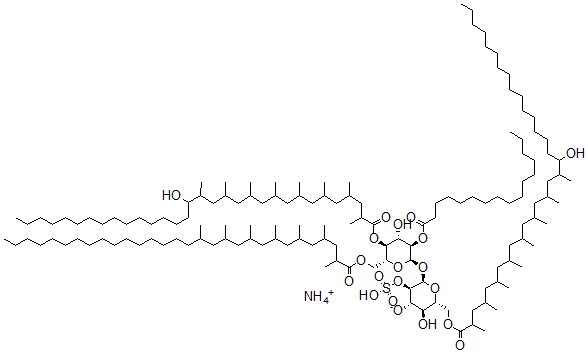 CAS 登录号：53580-08-8， 硫脂 I