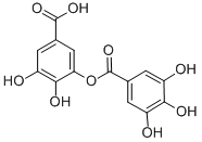 结构式 CAS# 536-08-3, 鞣酸