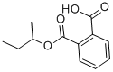 结构式 CAS# 53623-59-9, 邻苯二甲酸单仲丁基酯