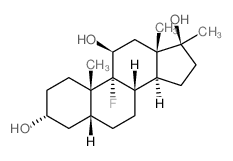CAS#: 53649-14-2， 9-Fluoro-10,13,17-Trimethyl-2,3,4,5,6,7,8,11,12,14,15,16-Dodecahydro-1H-Cyclopenta[a]Phenanthrene-3,11,17-Triol