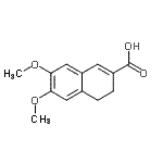 CAS#: 53684-50-7， 6,7-Dimethoxy-3,4-Dihydro-2-Naphthalenecarboxylic Acid