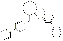 CAS#: 53774-94-0， 2,8-Bis((1,1'-Biphenyl)-4-Ylmethyl)-Cyclooctanone