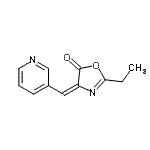 CAS#: 538339-34-3， (4E)-2-Ethyl-4-(3-Pyridinylmethylene)-1,3-Oxazol-5(4H)-One