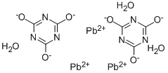 结构式 CAS# 53846-29-0, 三聚氰酸铅(II)