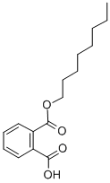 structure of CAS# 5393-19-1, Octyl Hydrogen Phthalate;2-(Octoxy-Oxomethyl)Benzoic Acid;Octyl Hydrogen Phthalate;Phthalic Acid, Monooctyl Ester