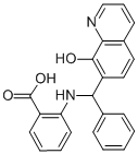 CAS#: 5394-35-4， 2-[[(8-Hydroxy-7-Quinolinyl)(Phenyl)Methyl]Amino]Benzoic Acid