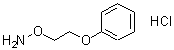 结构式 CAS# 5397-72-8, O-(2-苯氧基乙基)羟胺盐酸盐