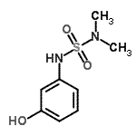CAS#: 539807-29-9， N'-(3-Hydroxyphenyl)-N,N-Dimethylsulfuric Diamide