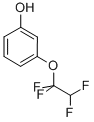 structure of CAS# 53997-99-2, 3-(1,1,2,2-Tetrafluoroethoxy)Phenol;3-(1,1,2,2-TETRAFLUOROETHOXY)PHENOL;3-TETRAFLUOROETHOXYPHENOL