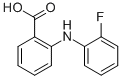 结构式 CAS# 54-58-0, N-(2-氟苯基)邻氨基苯甲酸
