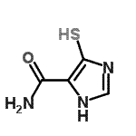 CAS#: 54107-75-4， 5-Sulfanyl-1H-Imidazole-4-Carboxamide
