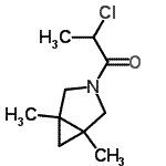 CAS#: 54152-20-4， 2-Chloro-1-(1,5-Dimethyl-3-Azabicyclo[3.1.0]Hex-3-Yl)-1-Propanone