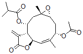 CAS#: 54153-71-8， [1aR,3S,4Z,5aR,8aR,9R,10aR,(-)]-3-Acetoxy-1abeta,2,3,5aalpha,7,8,8abeta,9,10,10alpha-Decahydro-4,10aalpha-Dimethyl-8-Methylene-7-Oxooxireno[5,6]Cyclodeca[1,2-b]Furan-9-Ol 2-Methylpropionate