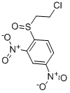 CAS#: 5416-05-7， (2-Chloroethyl)(2,4-Dinitrophenyl) Sulfoxide
