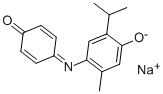结构式 CAS# 5418-43-9, 百里香酚靛酚钠盐