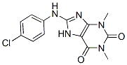 CAS#: 5434-62-8， 8-[(4-Chlorophenyl)Amino]-3,7-Dihydro-1,3-Dimethyl-1H-Purine-2,6-Dione