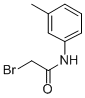 结构式 CAS# 5439-17-8, 2-溴-N-(3-甲基苯基)乙酰胺