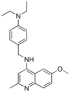 CAS#: 5442-69-3， N-[(4-Diethylaminophenyl)Methyl]-6-Methoxy-2-Methyl-Quinolin-4-Amine