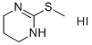 structure of CAS# 5445-73-8, 2-(Methylthio)-1,4,5,6-Tetrahydropyrimidine Hydroiodide;2-(Methylthio)-1,4,5,6-Tetrahydropyrimidine Hydroiodide;2-Methylmercapto-Delta(Sup 2)-Tetrahydropyrimidinium Iodide;Nsc 22197