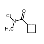 CAS#: 54468-01-8， N-Chloro-N-Methylcyclobutanecarboxamide