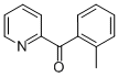 structure of CAS# 54523-78-3, 2-(2-Methylbenzoyl)Pyridine;(2-Methylphenyl)-(2-Pyridyl)Methanone;(2-Methylphenyl)-Pyridin-2-Yl-Methanone;2-(2-Methylbenzoyl)-Pyridine