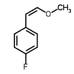 CAS 登录号：54533-37-8， 1-氟-4-[(Z)-2-甲氧基乙烯基]苯