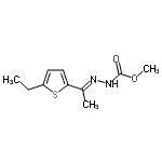 CAS#: 545341-85-3， Methyl (2E)-2-[1-(5-Ethyl-2-Thienyl)Ethylidene]Hydrazinecarboxylate