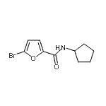 CAS#: 545366-68-5， 5-Bromo-N-Cyclopentyl-2-Furamide