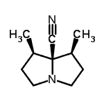 CAS#: 545402-47-9， (1R,7S,7aS)-1,7-Dimethyltetrahydro-1H-Pyrrolizine-7A(5H)-Carbonitrile