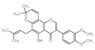 CAS#: 5456-71-3， Pomiferin-3'',4''-Dimethyl ether