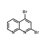 CAS#: 54569-27-6， 2,4-Dibromo-1,8-Naphthyridine