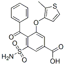 CAS 登录号：54591-38-7， 4-(苯甲酰基)-3-氨基磺酰基-5-(噻吩-3-基甲氧基)苯甲酸