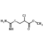 CAS#: 54598-77-5， Methyl 3-(Carbamimidoylsulfanyl)-2-Chloropropanoate