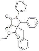 CAS#: 5468-14-4， Ethyl 3-Benzyl-4,5-Dioxo-1,2-Diphenyl-Pyrrolidine-3-Carboxylate