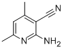 structure of CAS# 5468-34-8, 2-Amino-3-Cyano-4,6-Dimethylpyridine;2-Amino-4,6-Dimethyl-Pyridine-3-Carbonitrile;2-Amino-4,6-Dimethyl-3-Pyridinecarbonitrile;2-Amino-4,6-Dimethyl-Nicotinonitrile