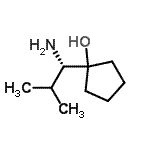 CAS#: 547739-87-7， 1-[(1S)-1-Amino-2-Methylpropyl]Cyclopentanol