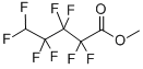 structure of CAS# 54822-22-9, 2,2,3,3,4,4,5,5-Octafluoropentanoic Acid Methyl Ester;2,2,3,3,4,4,5,5-OCTAFLUOROPENTANOIC ACID METHYL ESTER;METHYL 2,2,3,3,4,4,5,5-OCTAFLUOROPENTANOATE;METHYL 5H-OCTAFLUOROPENTANOATE